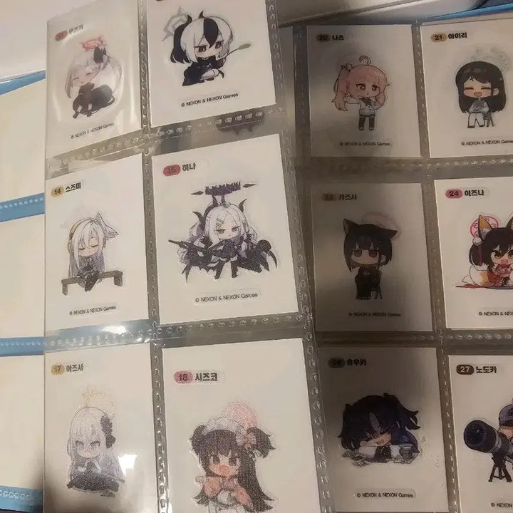 [BUNJANG] Blue Archive GS Collaboration 1st All Collection Mini Sticker + Collector Book + Bonus / 블루아카이브 gs콜라보 1차 올컬렉 띠부씰 + 콜렉터북