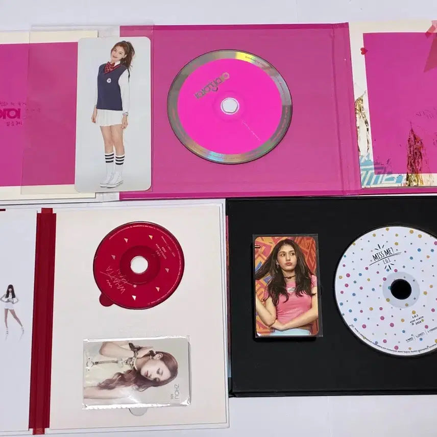 [BUNJANG] IOI Chrysalis, Miss Me?, Whatta Man Albums Bundle Set w/ Photocards / 아이오아이 개봉 앨범+포카 일괄 판매