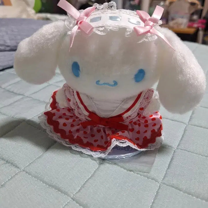 [BUNJANG] Cinnamoroll "Pittato" Doll with Dress / 시나모롤 피탓토 옷 포함