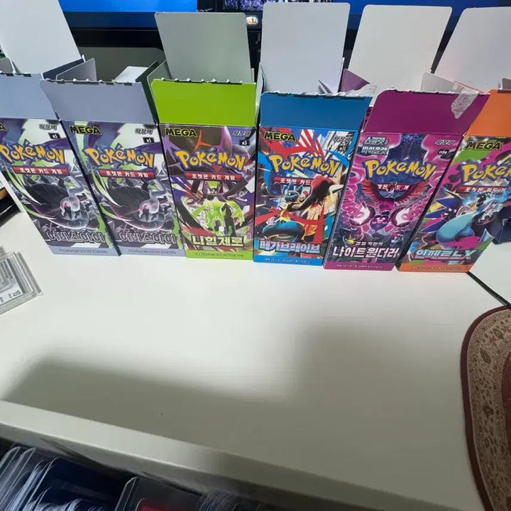 [BUNJANG] Pokemon Search Pack Box / 포켓몬 서치팩 박스 5종