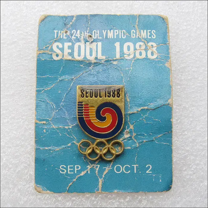 [BUNJANG] 1988 Seoul Olympics Emblem Badge / 88서울올림픽 휘장 배지