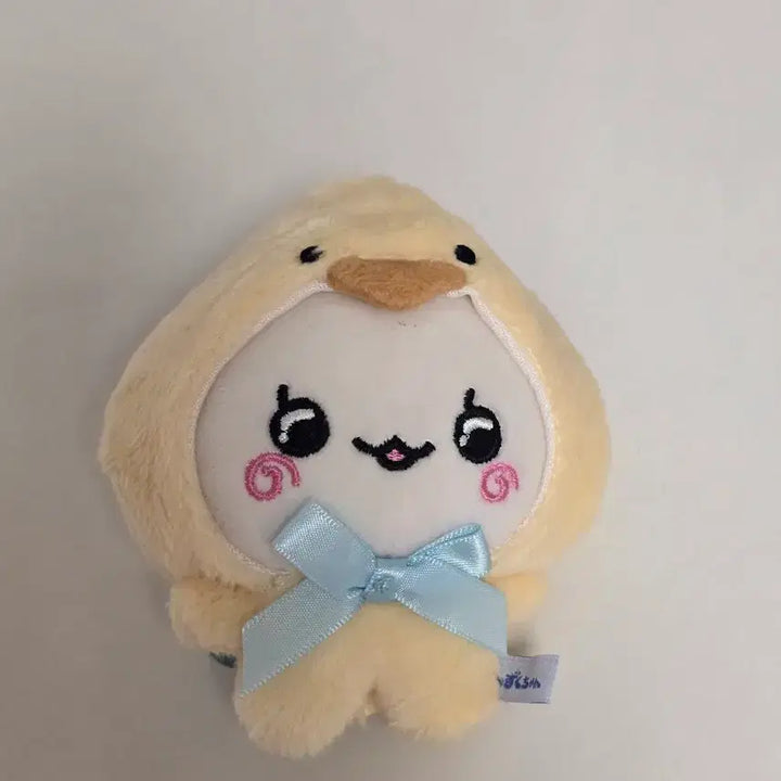 [BUNJANG] Shizuku-chan Milk-kun Chick Plush Keychain / 시즈쿠짱 밀크군 병아리 인형 키링
