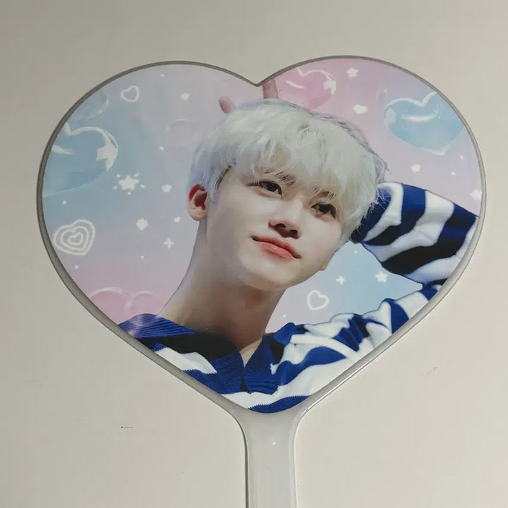 [BUNJANG] NCT Dream Jaemin Heart Uchiwa Fan / 엔시티드림 재민 하트 우치와 양도