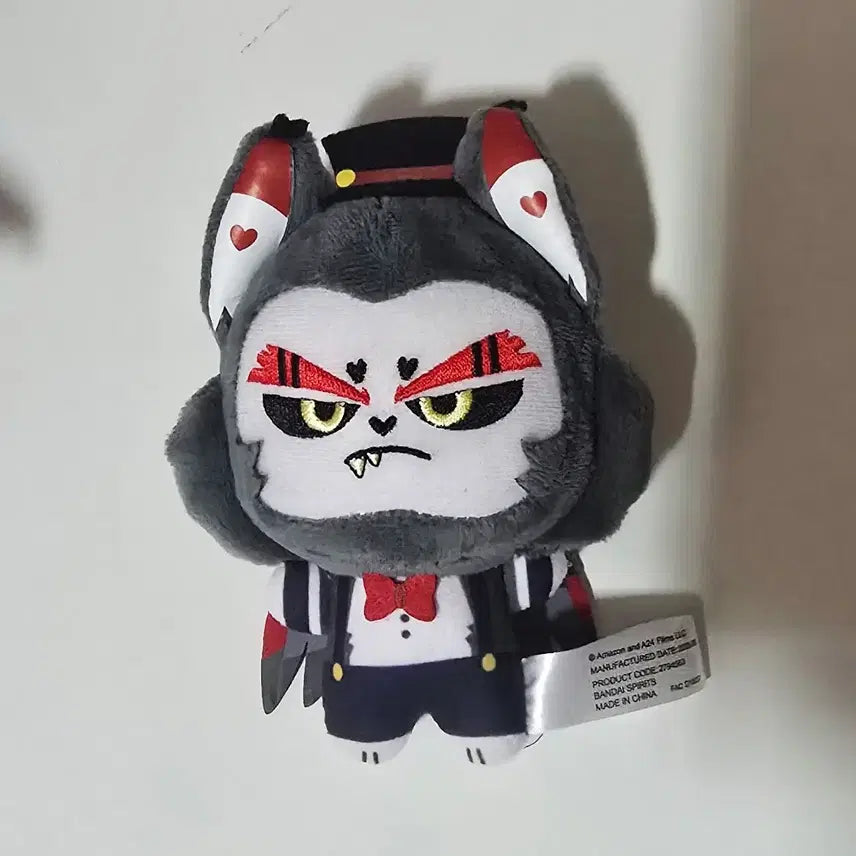 [BUNJANG] Hazbin Hotel Husk Plush Doll / (급처) 해즈빈 호텔 허스크 인형 누이구루미