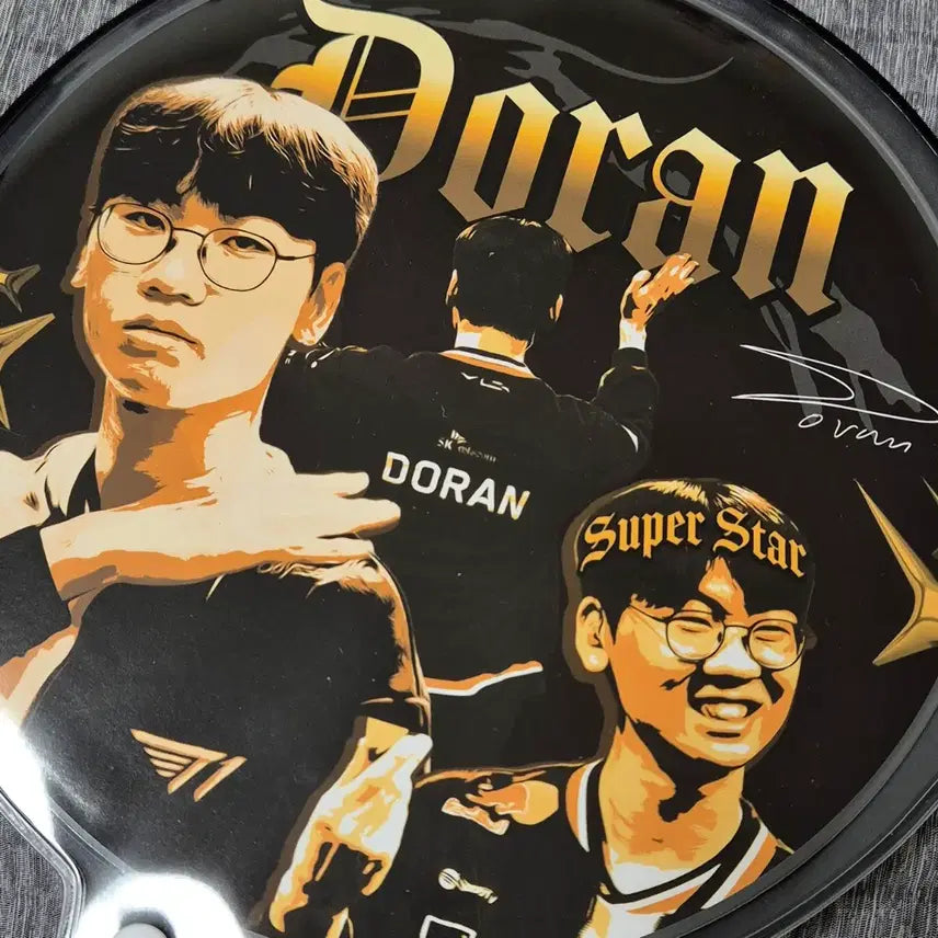 [BUNJANG] T1 Doran Teemo Photocard / [오늘마감] 티원 도란 티모 포카 + 덤 홈그 부채