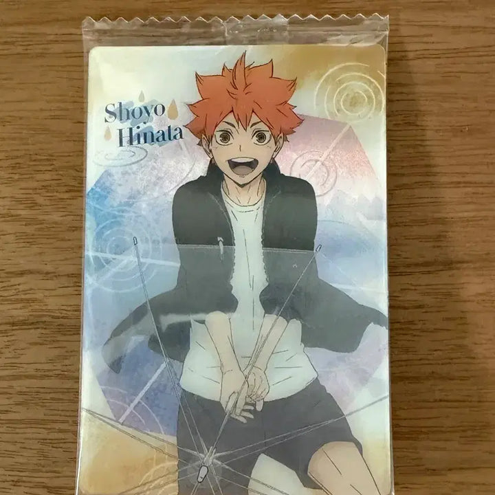 [BUNJANG] Haikyuu!! Shoyo Hinata Umbrella Random Card (Sealed) / 하이큐 히나타 쇼요 우산 랜덤 카드