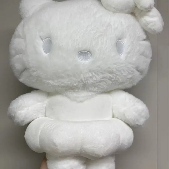 [BUNJANG] Sanrio Hello Kitty Medium/Large Plush Doll (New) / 헬로키티 화이트 중대형 인형 새상품