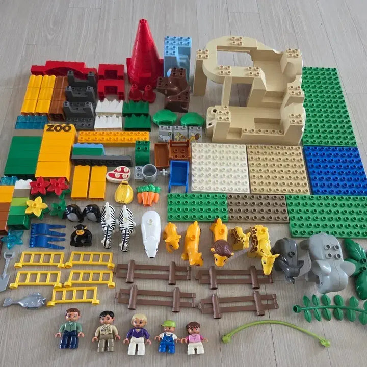 [BUNJANG] LEGO DUPLO Giant Zoo Set (4960 + 4971) / 레고듀플로 자이언트 Zoo 4960(동물원)+4971