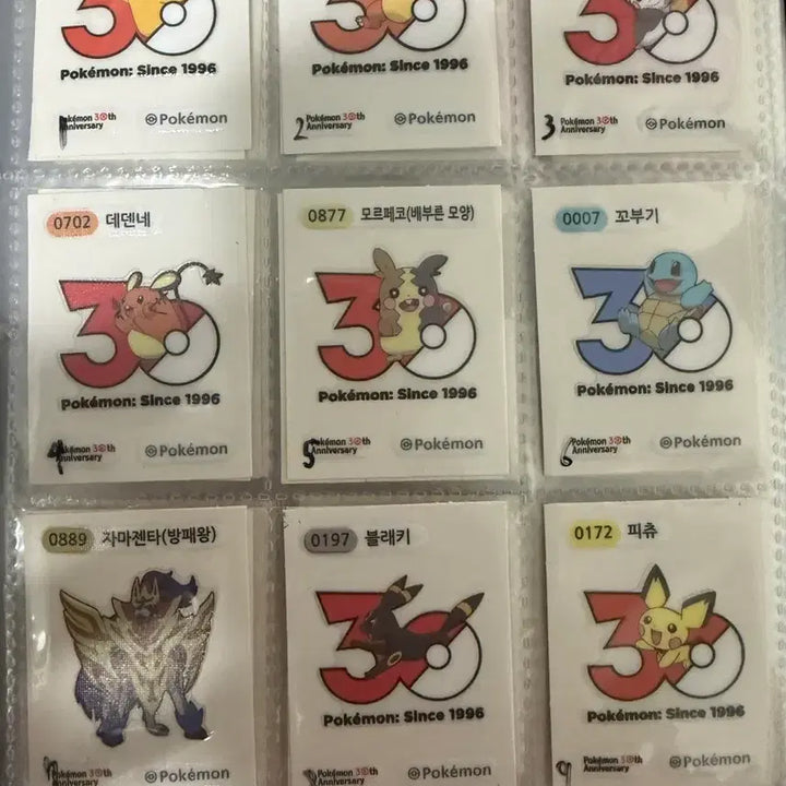 [BUNJANG] Pokemon Stickers + Sticker Album / 포켓몬 띠부씰 +띠부씰 도감