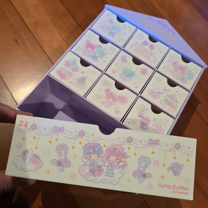 [BUNJANG] Sanrio Little Twin Stars Storage Box / 산리오 리틀트윈스타 보관함 팝니다
