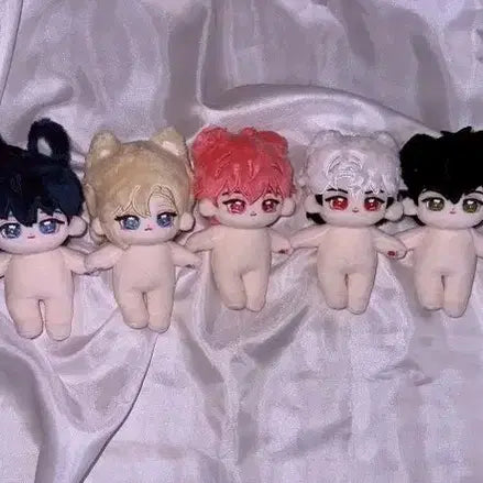 [BUNJANG] PLAVE 10cm Plush Doll MongkkomPLAVE Full Set / 플레이브 비공식 10cm 인형 몽꼼플브 뼈깅 풀셋