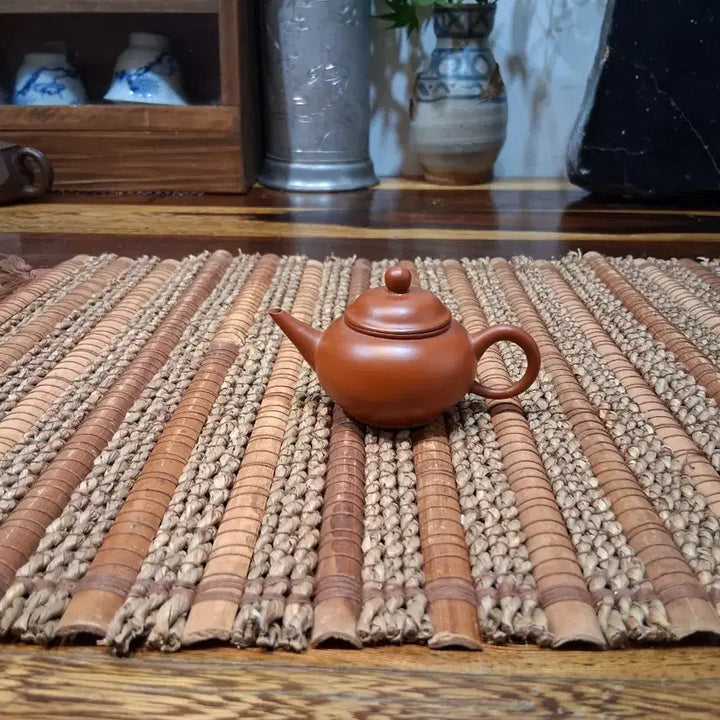 [BUNJANG] Junhee Celadon Teapot / 골동 주니 수평호 공부차 자사호