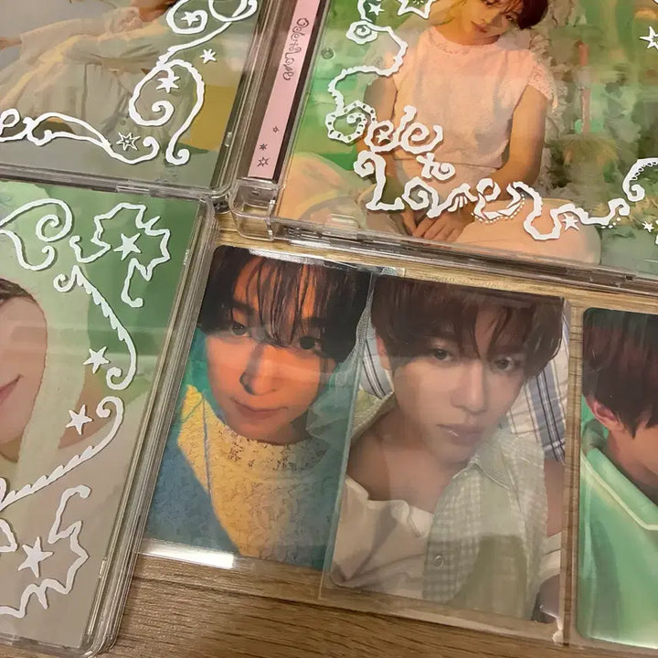 [BUNJANG] VERIVERY Wish Unsealed Album Riku Ssion Bundle Set Photocard / 위시 개봉앨범 리쿠 시온 포카 일괄