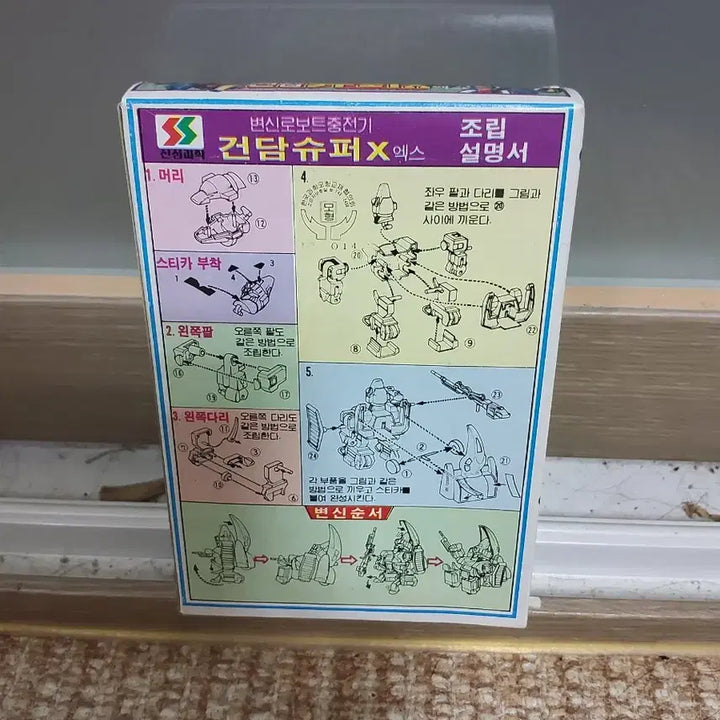 [BUNJANG] Vintage Plastic Model Gundam Super X Voltron Board Series No.2 / 고전프라