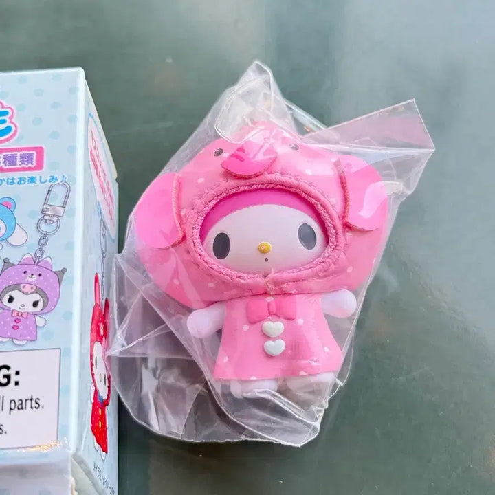 [BUNJANG] Sanrio Chibi Tomo Rainy Series My Melody Figure / 산리오 치비토모 우비시리즈 마이멜로디