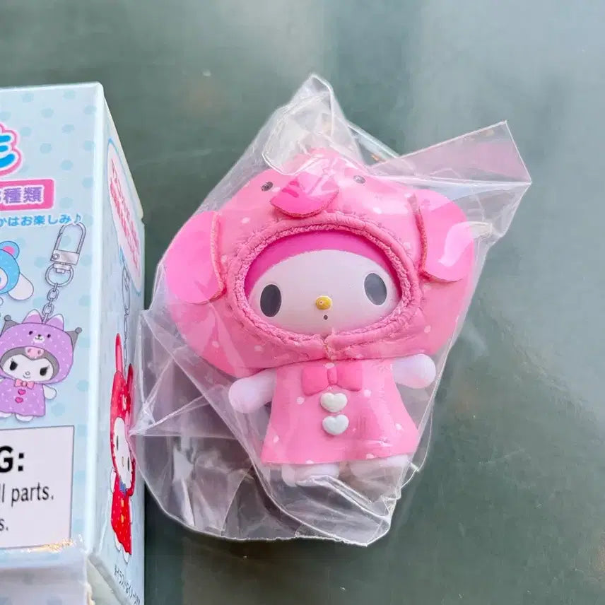 [BUNJANG] Sanrio Chibi Tomo Rainy Series My Melody Figure / 산리오 치비토모 우비시리즈 마이멜로디
