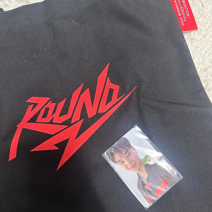 [BUNJANG] Song Kang Fan Meeting ROUND2 Eco Bag + Photocard Set / 송강 팬미팅 ROUND2 에코백 + 포토카트