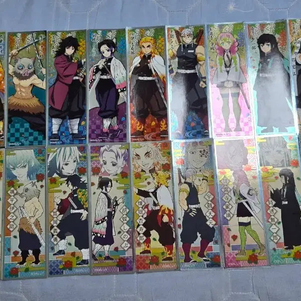 [BUNJANG] Demon Slayer Long Sticker Set (Full Set) / 귀멸의 칼날 롱스티커