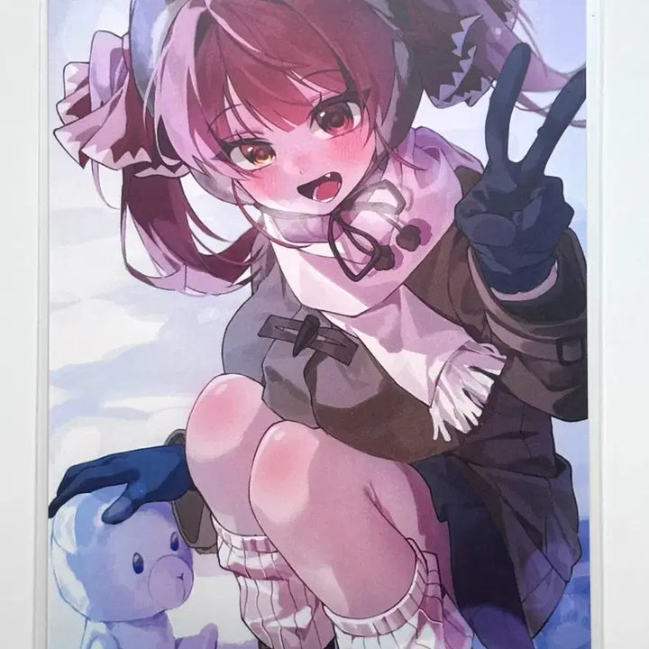 [BUNJANG] Hoshou Marine Clear File &amp; Postcard Bundle (Sealed) / 호쇼마린 클리어파일 엽서 일괄 미개봉