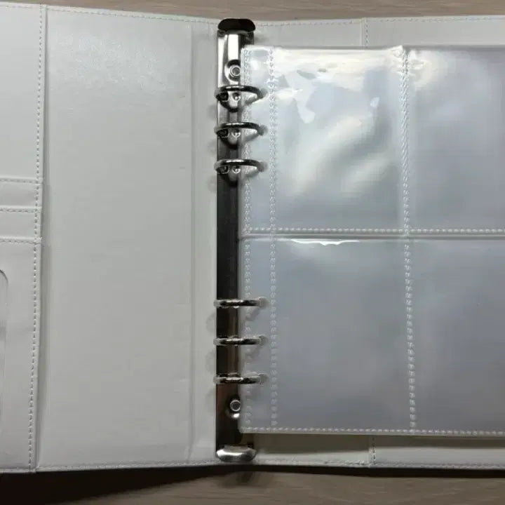 [BUNJANG] White Macaron Binder / 흰색 마카롱 바인더 팔아요