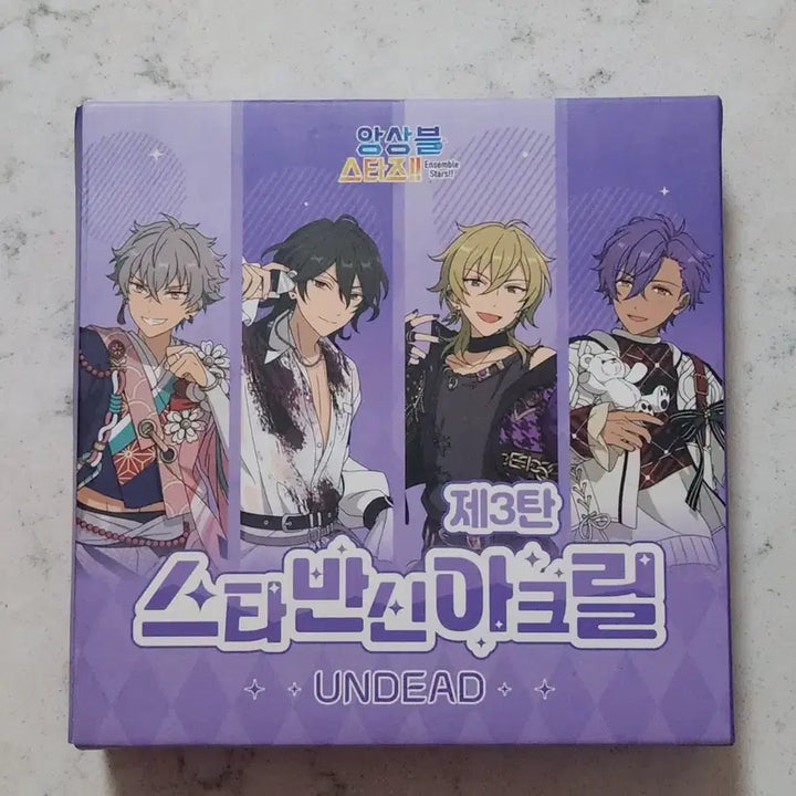 [BUNJANG] Ensemble Stars UNDEAD Acrylic Standee - Rei, Kaoru, Koga, Adonis / 앙스타 언데드 3성 아크릴 레이 카오루 코가 아도니스