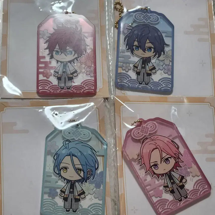 [BUNJANG] Ensemble Stars! Chara × Artist Cooperation Series Crazy:B Omamori Acrylic Charms - Rinne, Hiimeru, Nikki, Kohaku / 앙스타 중스타 오마모리 아크릴 크레이지비 린네 히메루 니키 코하쿠