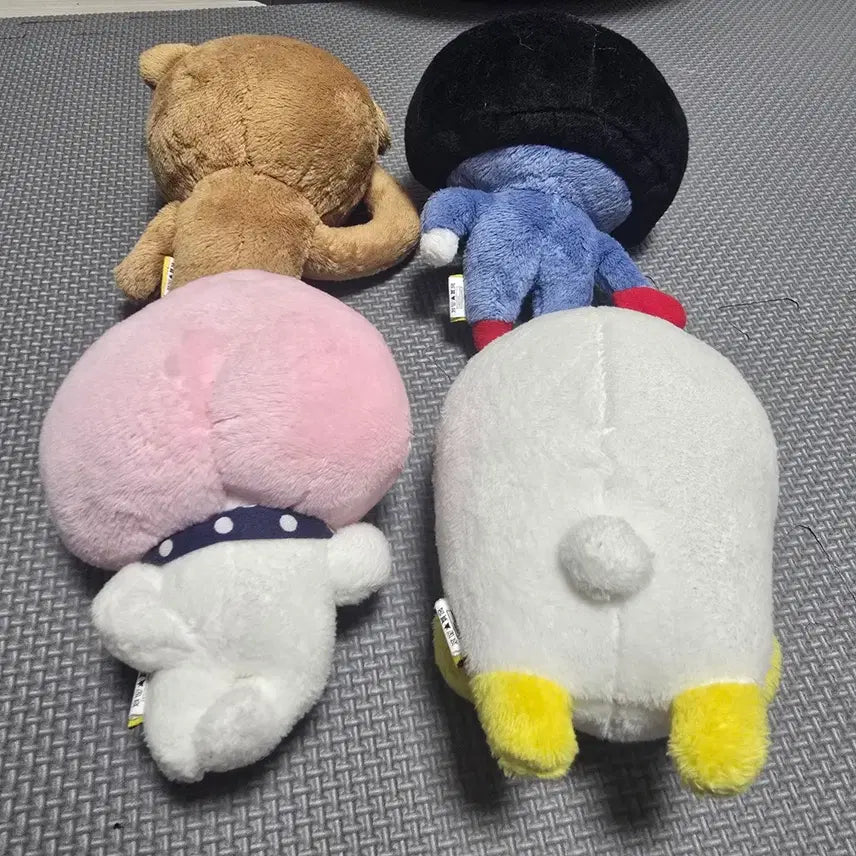 [BUNJANG] Kakao Friends Burger King Collaboration Dolls Bundle Set (Frodo/Neo/Apeach/Muzi) / 카카오프렌즈 버거킹 콜라보 인형 일괄 (프로도/네오/어피치/무지)
