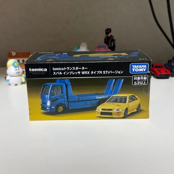[BUNJANG] Tomica Subaru Impreza WRX STi Transporter Diecast Miniature Car / 토미카 스바루 임프레자 WRX STi 트랜스포터 미니카 다이캐스트
