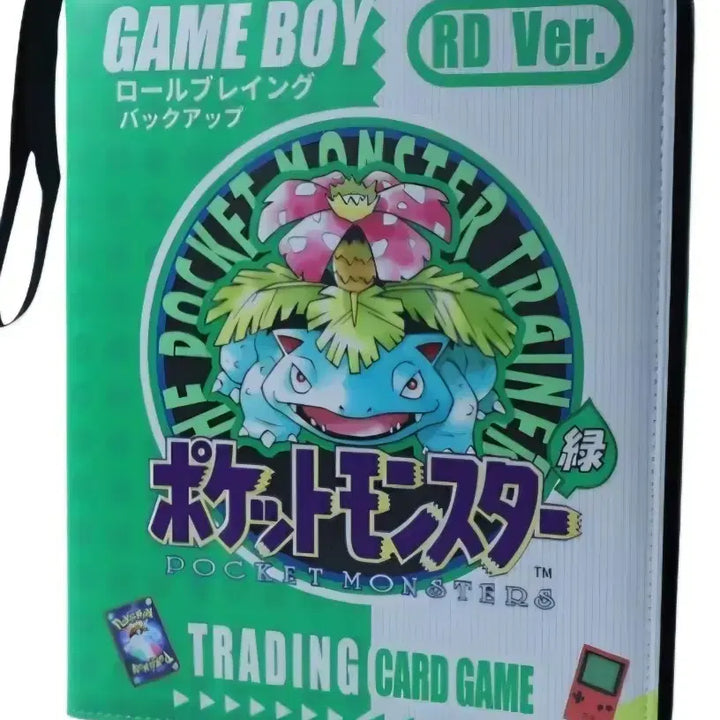 [BUNJANG] Pokemon Tteokbokki Sticker Binder Album - Green / 포켓몬 띠부씰 바인더 앨범 녹