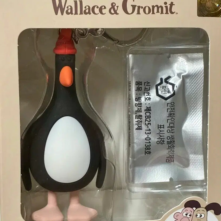 [BUNJANG] Wallace &amp; Gromit Mcgraw Air Freshener Keychain / 월레스와 그로밋 맥그로우 방향제