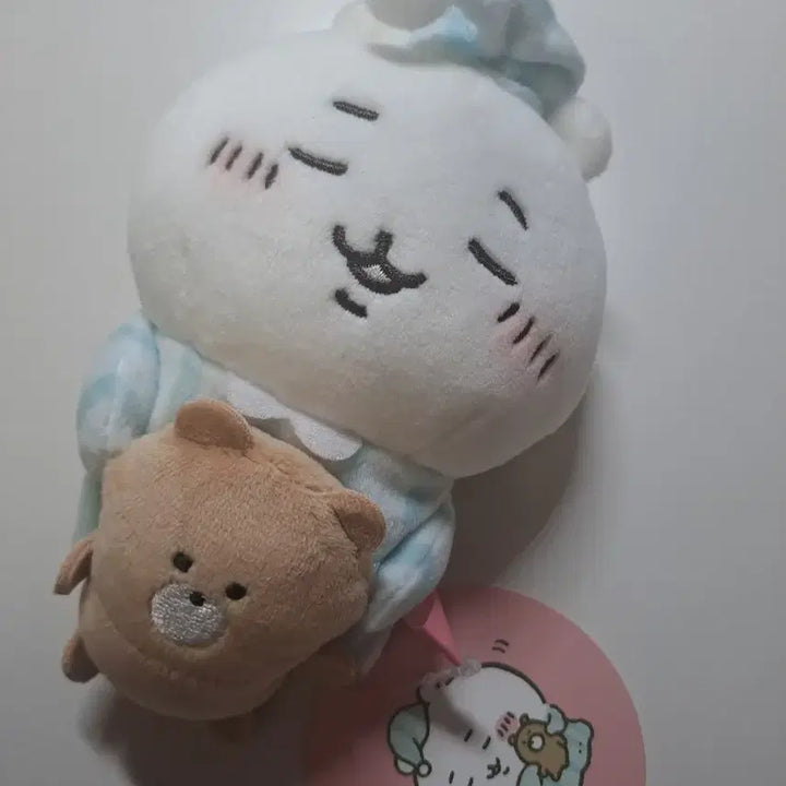 [BUNJANG] Chiikawa Oyasumi Pajama Desktop Plush Doll / 먼작귀 치이카와 오야스미 파자마 데스크탑 인형 누이
