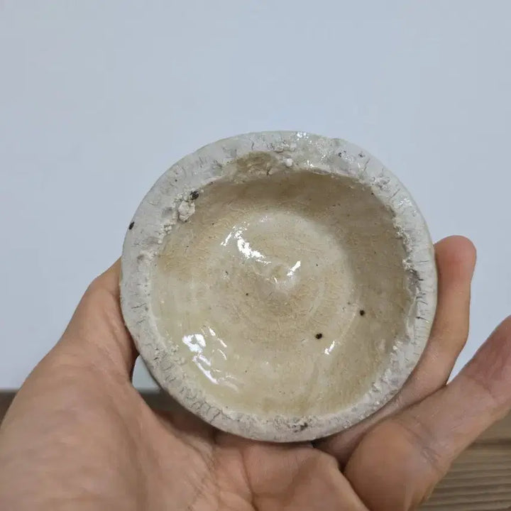 [BUNJANG] Authentic Joseon Dynasty White Porcelain Incense Burner / 진품 조선시대 백자 향완