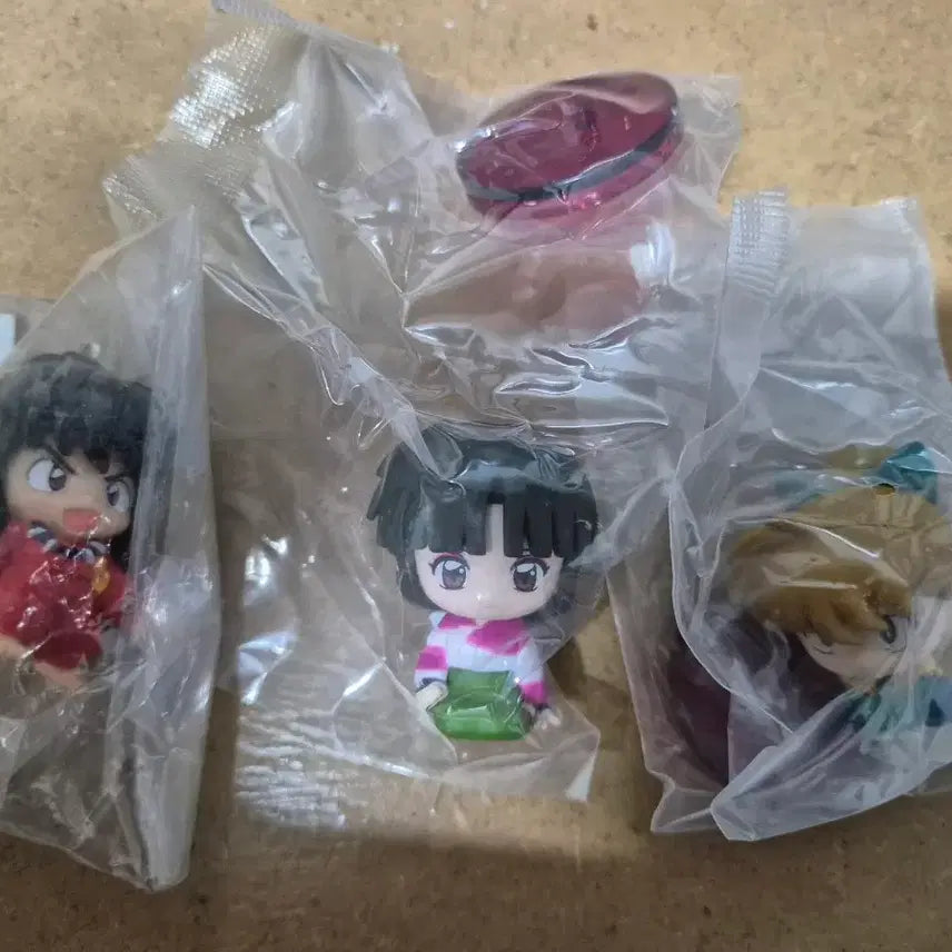 [BUNJANG] Inuyasha Sango, Shippo, &amp; Black Hair Inuyasha Swing Gacha Figures Bundle / 이누야샤 산고.싯포 오스와리2 흑발인간이누야샤 스윙가챠 피규어 일괄