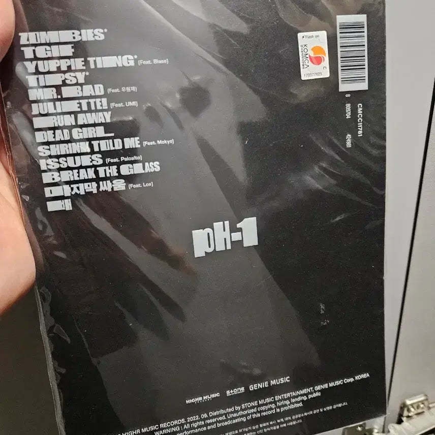 [BUNJANG] PH-1 2nd Album BUT FOR NOW LEAVE ME ALONE (Sealed CD) / [미개봉CD]PH-1-정규 2집
