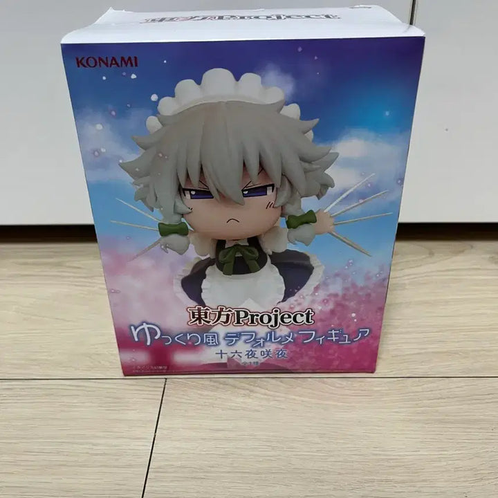 [BUNJANG] Konami Touhou Project Sakuya Izayoi Yukkuri Deformation Figure / 코나미 동방 프로젝트 윳쿠리풍 데포르메 이자요이 사쿠야 피규어
