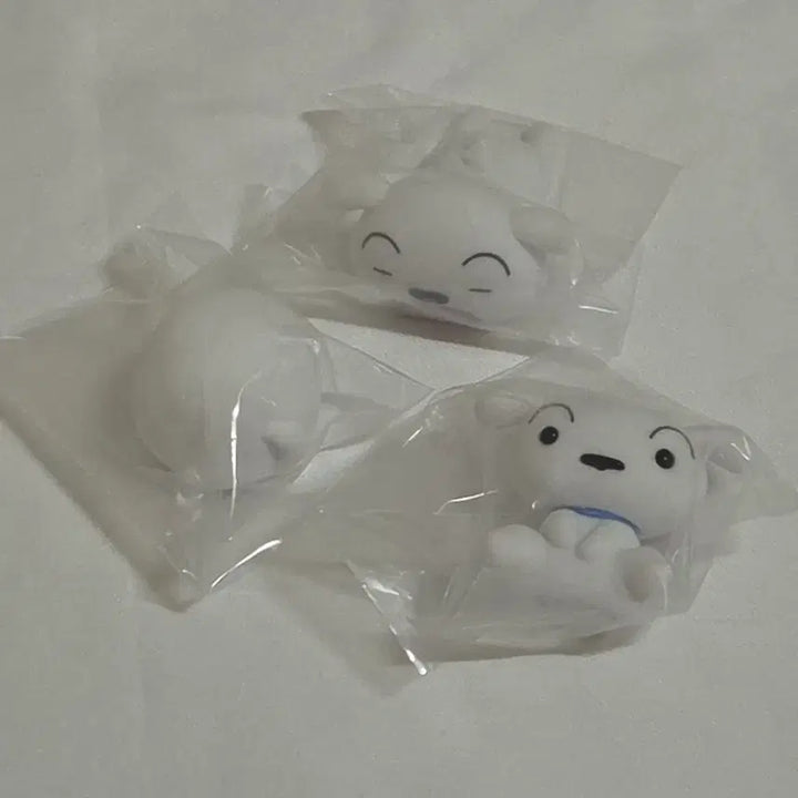 [BUNJANG] Shiro - Floki Gacha Figure Set (3 Types, Bundle) / 흰둥이 불고기로드 플로키 가챠 피규어 3종 일괄