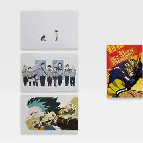 [BUNJANG] My Hero Academia Ichiban Kuji Stationery Set Bundle / (일괄판매) 나히아 히로아카 제일복권 쿠지 J상 문구 세트 팝니다.