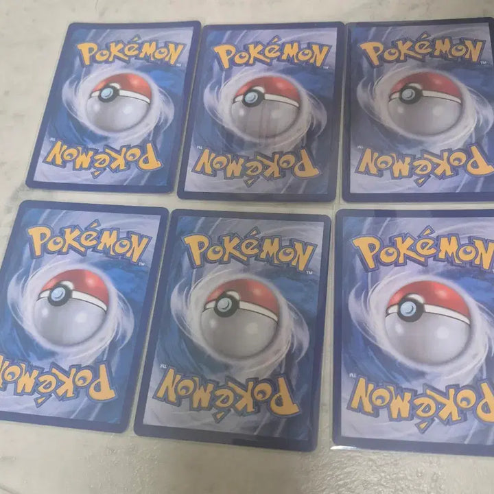 [BUNJANG] Pokemon AR Cards (Set of 6) / 포켓몬 카드 ar 6장