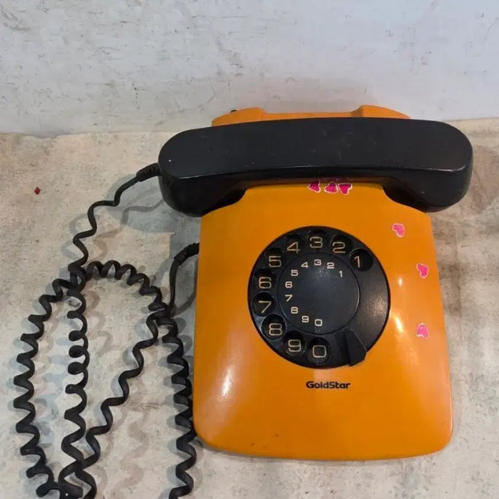 [BUNJANG] Goldstar (Geumseong) Yellow Dial Telephone / 근대사  / 금성사 금정노랑 다이알 전화기