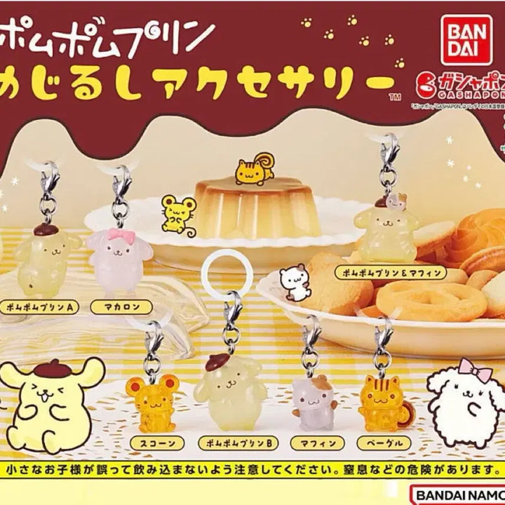 [BUNJANG] Pompompurin Majilushi Gacha Macaron Scone Bundle Set / 폼폼푸린 메지루시 가챠 마카롱 스콘 일괄