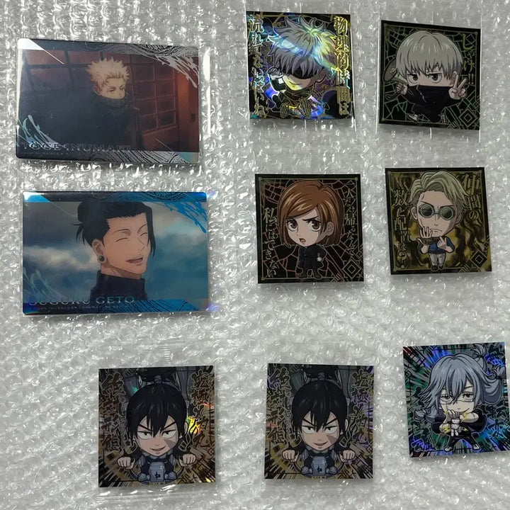 [BUNJANG] Jujutsu Kaisen Sticker / Photocard Set / 주술회전 스티커 / 포토카드 판매합니다