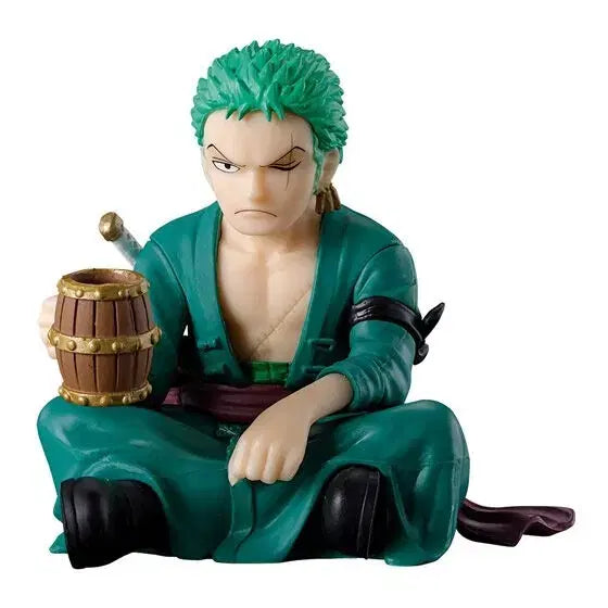 [BUNJANG] One Piece Machiboke Vol. 2 Figures (Zoro, Mihawk, Perona) - Set of 4 / 원피스 마치보우케 2탄 피규어 가챠_조로2/미호크/페로나 4종