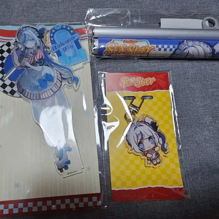 [BUNJANG] Stellive Popup Aokumo Rin Goods Set / (정가) 스텔라이브 팝업  아오쿠모 린 굿즈 3종 판매합니다