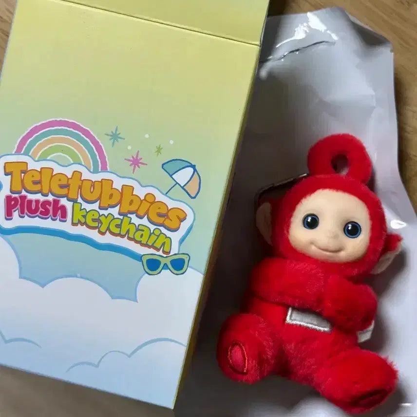 [BUNJANG] Goodal Teletubbies Po Plush Keychain / 구달 텔레토비 인형 - 뽀