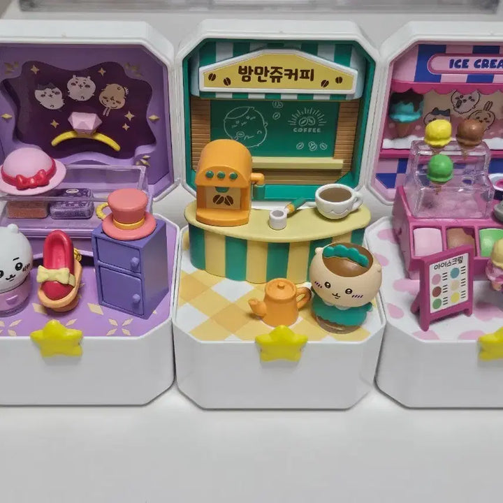 [BUNJANG] Chiikawa Compact Shop Bundle Set / 치이카와 컴팩트샵 3개 일괄