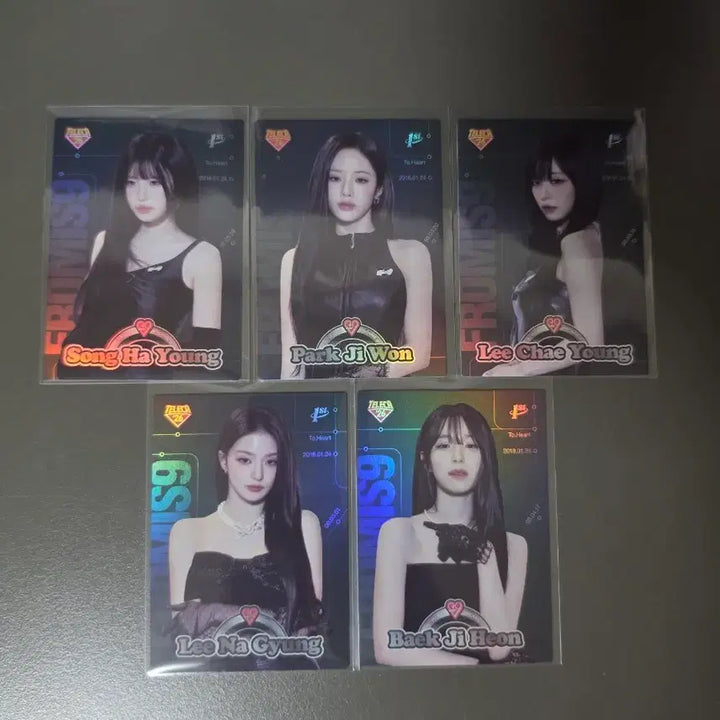 [BUNJANG] fromis_9 Teraca Retro Set Photocard / 프로미스나인 테레카 레트로 5장 풀세트