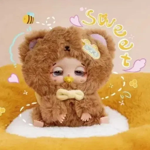[BUNJANG] Babies Three 80% Secret Bear Dudujolling Bear Face Custom / 베이비쓰리 80프로 시크릿 곰 두두졸린곰 얼굴 커스텀