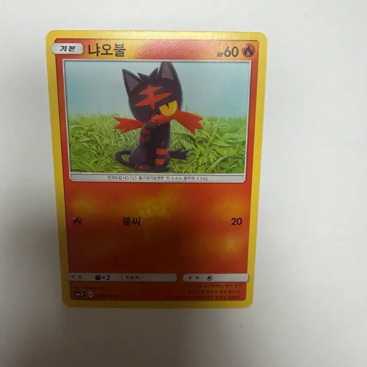 [BUNJANG] Pokemon Card Meowth / 냐오불 포켓몬카드