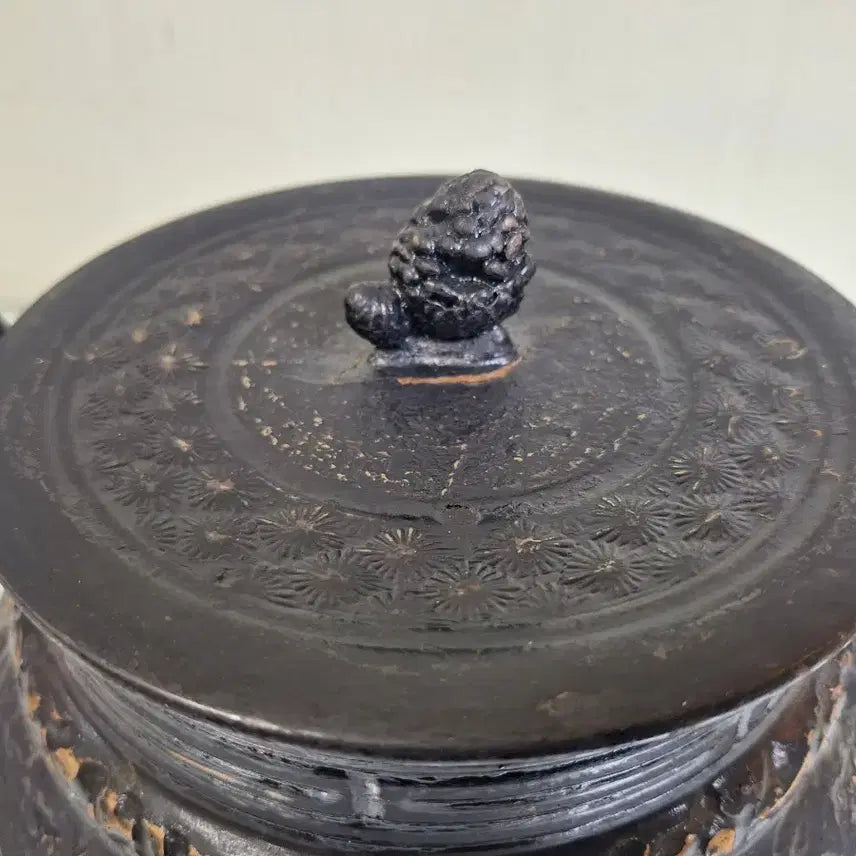 [BUNJANG] Antique Cast Iron Tea Kettle / 근대사 수집 옛날 다도 무쇠 주전자