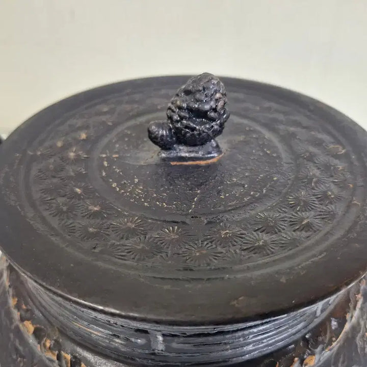 [BUNJANG] Antique Cast Iron Tea Kettle / 근대사 수집 옛날 다도 무쇠 주전자